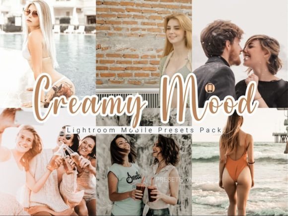 Download 5 Creamy Mood Lightroom Mobile Presets - Lightroom mobile Collection